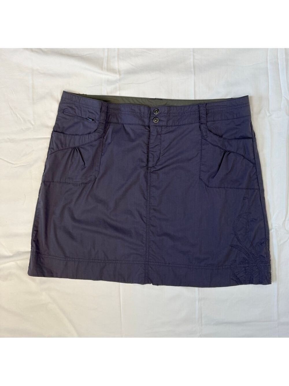 REI Gray Mini Skirt Activewear Women's 16 Sporty Golf